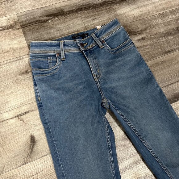 Prana Soma Mid Rise Denim Ankle Skinny Jeans Blue NWT Women’s Size 27 - Picture 3 of 10